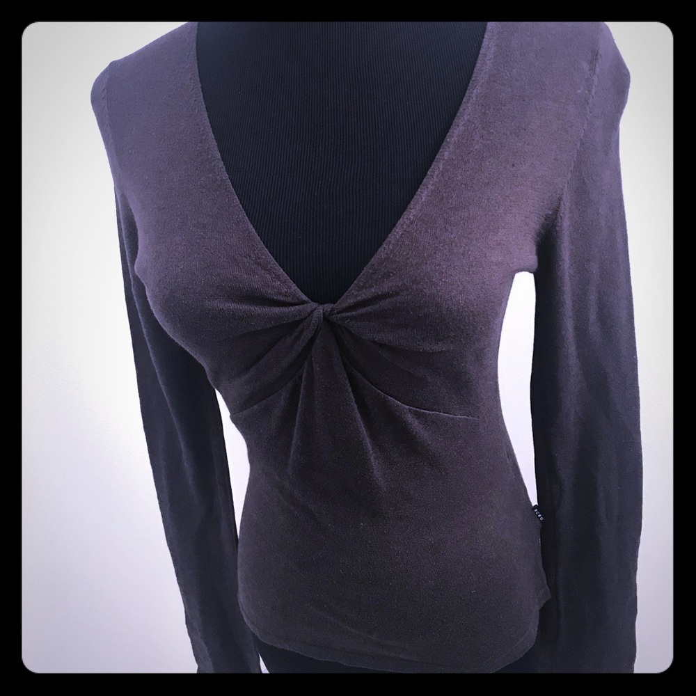 BCBG Maxazria Brown Sweater